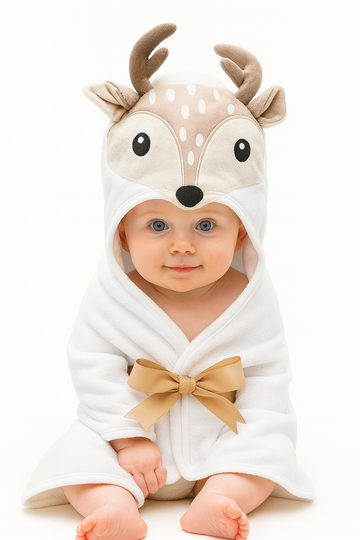 Hudson Baby Hooded Character Towel