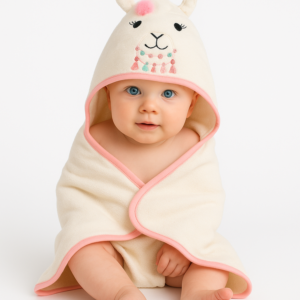 Hudson Baby Hooded Character Towel