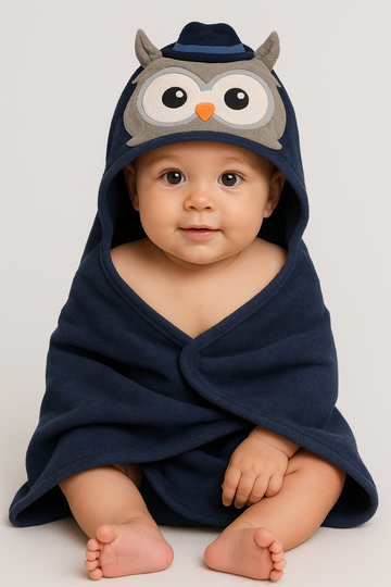 Hudson Baby Hooded Character Towel