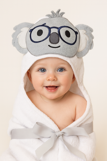Hudson Baby Hooded  Character Towel