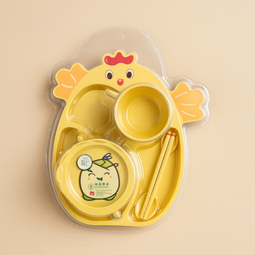 Baby Feeding Set (4 Pcs) Chick