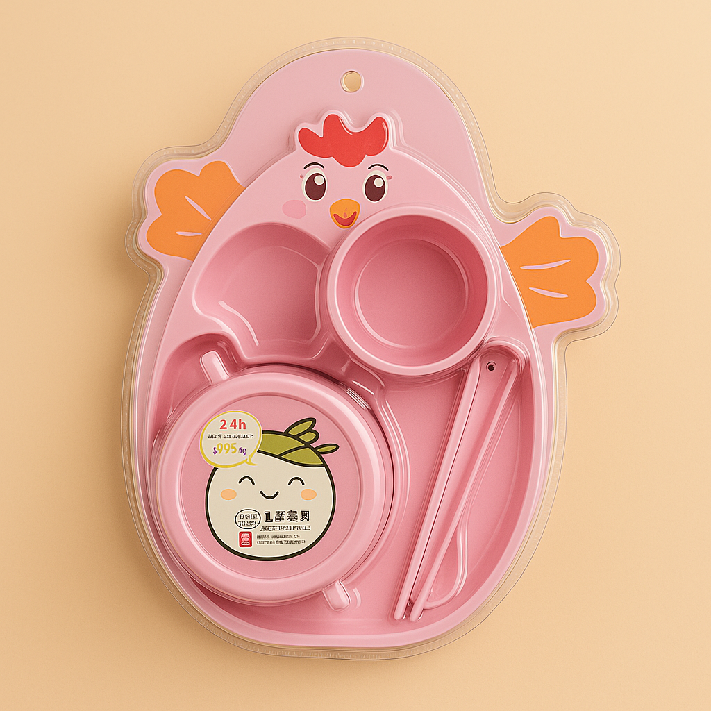Baby Feeding Set (4Pcs) Chick