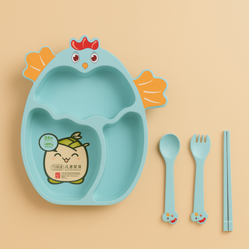 Baby Feeding Set(4 Pcs) Chick