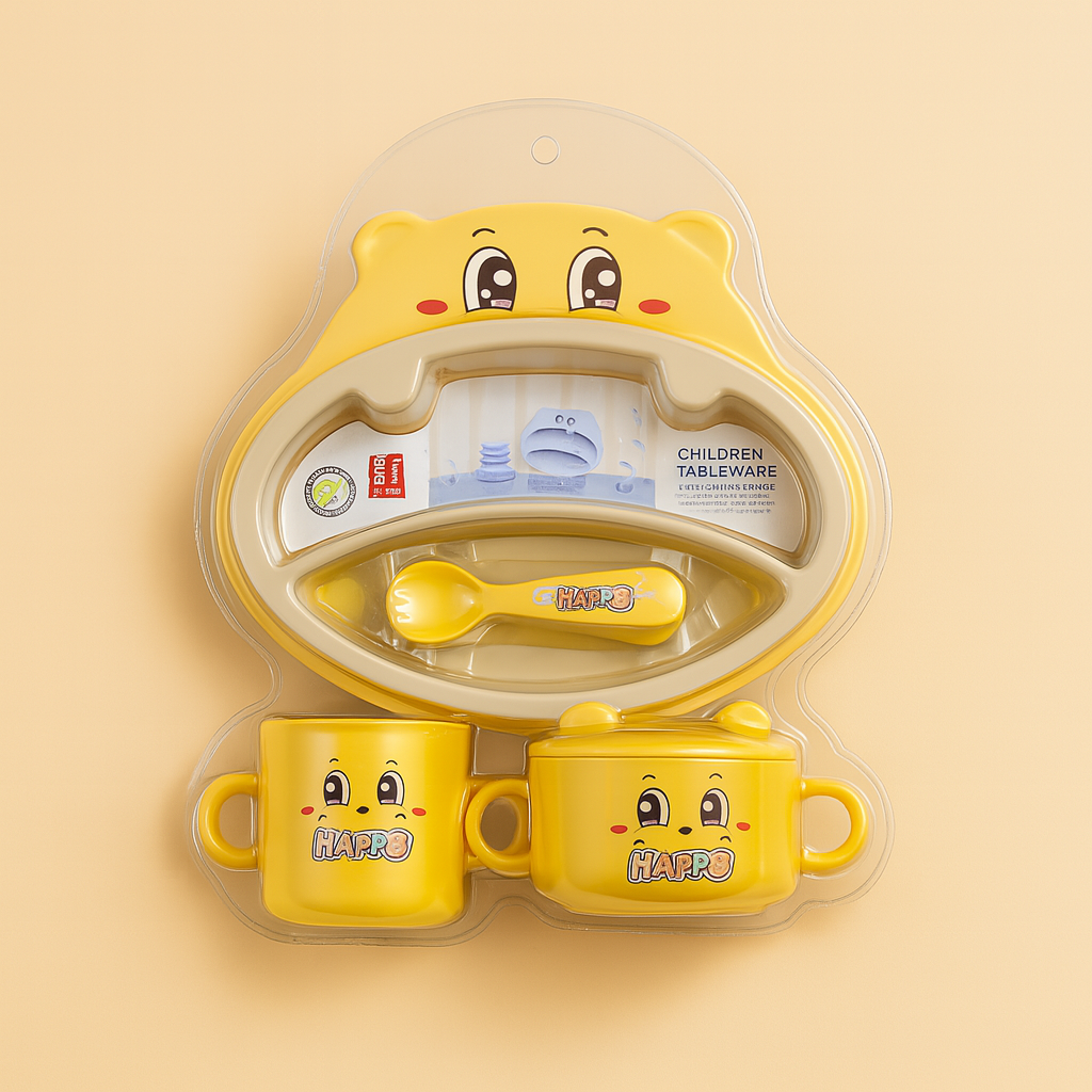 Baby Feeding Set (4Pcs) Habbit