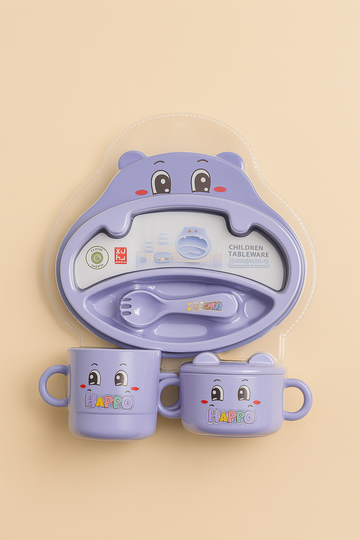 Baby Feeding Set(4Pcs) Habbit