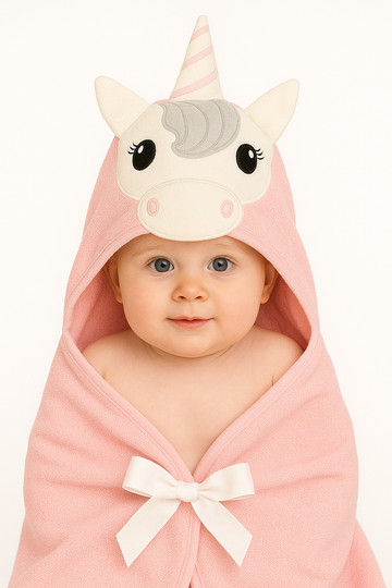 Hudson Baby Hooded Character Towel