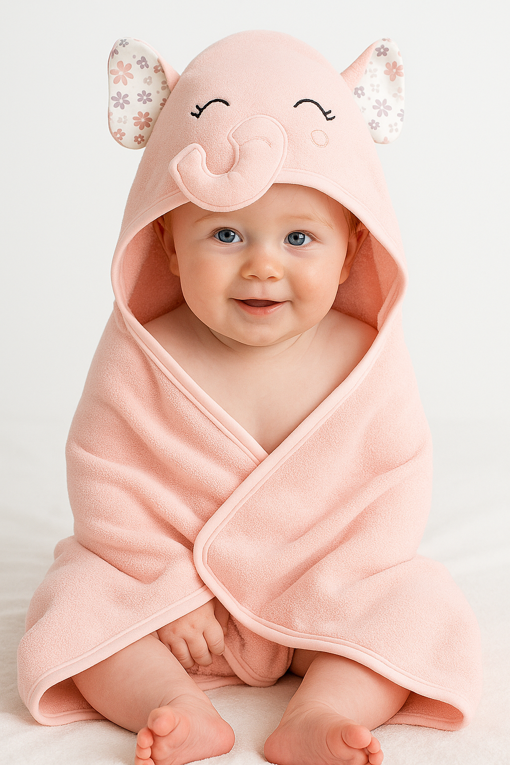 Hudson Baby Hooded Character Towel