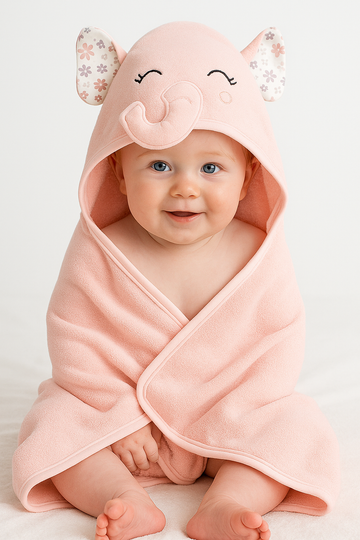 Hudson Baby Hooded Character Towel