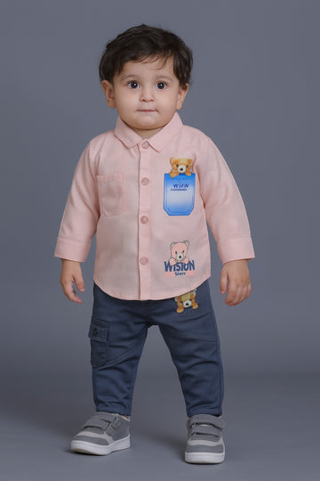 Kids Playsuit ( 3 Piece Pink)