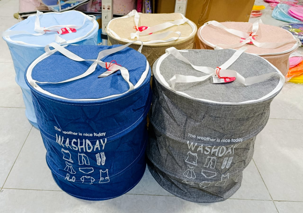 Cotton Laundry Basket